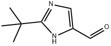 2-TERT-BUTYL-1H-IMIDAZOLE-4-CARBALDEHYDE 구조식 이미지