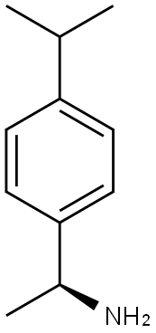 Benzenemethanamine, alpha-methyl-4-(1-methylethyl)-, (alphaS)- (9CI) 구조식 이미지