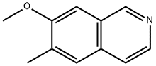 Isoquinoline, 7-methoxy-6-methyl- (9CI) 구조식 이미지