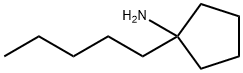 시클로펜탄아민,1-펜틸-(9CI) 구조식 이미지
