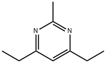 Pyrimidine, 4,6-diethyl-2-methyl- (9CI) 구조식 이미지