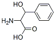 2-amino-3-hydroxy-3-phenyl-propanoic acid 구조식 이미지