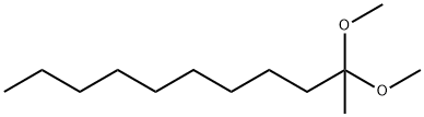 2,2-dimethoxyundecane Structure