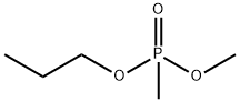 Methyl propyl methylphosphonate 구조식 이미지