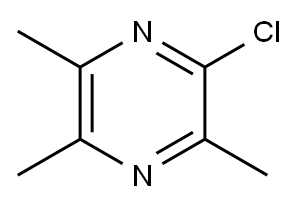 Pyrazine,  chlorotrimethyl-  (9CI) 구조식 이미지