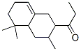 1-(octahydro-3,5,5-trimethyl-2-naphthyl)propan-1-one 구조식 이미지
