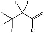 2-BROMO-3,3,4,4,4-펜타플루오로-1-부텐 구조식 이미지