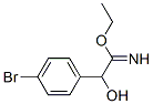 Benzeneethanimidic  acid,  4-bromo--alpha--hydroxy-,  ethyl  ester  (9CI) 구조식 이미지