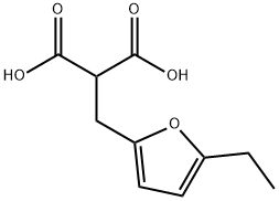 Propanedioic acid, [(5-ethyl-2-furanyl)methyl]- (9CI) 구조식 이미지