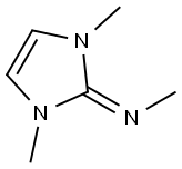Methanamine, N-(1,3-dihydro-1,3-dimethyl-2H-imidazol-2-ylidene)- (9CI) 구조식 이미지