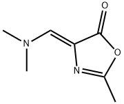 5(4H)-Oxazolone, 4-[(dimethylamino)methylene]-2-methyl-, (4Z)- (9CI) 구조식 이미지