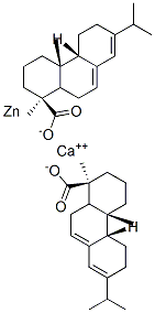 Resin acids and Rosin acids, calcium zinc salts Structure