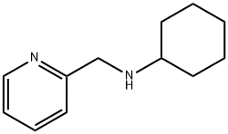 2-(CYCLOHEXYLAMINOMETHYL)PYRIDINE Structure