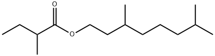 TETRAHYDROGERANYL METHYL ETHYL ACETATE Structure