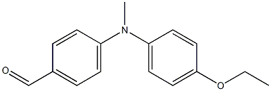 4-((4-ethoxyphenyl)(methyl)amino)benzaldehyde 구조식 이미지