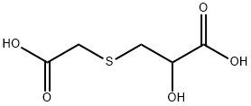 3-(carboxymethylsulfanyl)-2-hydroxy-propanoic acid Structure