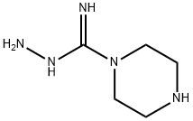 1-Piperazinecarboximidicacid,hydrazide(9CI) Structure