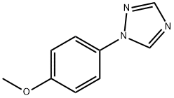 1-(4-메톡시페닐)-1H-1,2,4-t 구조식 이미지