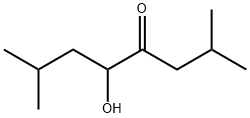 4-Octanone, 5-hydroxy-2,7-diMethyl- Structure