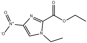 1H-Imidazole-2-carboxylicacid,1-ethyl-4-nitro-,ethylester(9CI) 구조식 이미지