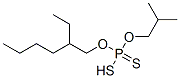Phosphorodithioic acid, 2-ethylhexyl 2-methylpropyl ester 구조식 이미지