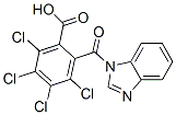 2-(1H-benzimidazol-1-ylcarbonyl)-3,4,5,6-tetrachlorobenzoic acid 구조식 이미지