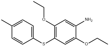2,5-Diethoxy-4-((4-methylphenyl)thio)aniline 구조식 이미지