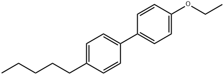 4-에톡시-4'-펜틸-1,1'-비페닐 구조식 이미지