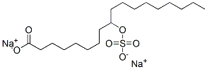 sodium 9-(sulphooxy)octadecanoate 구조식 이미지