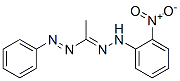3-Methyl-1-(2-nitrophenyl)-5-phenylformazan 구조식 이미지