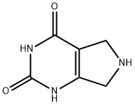 6,7-Dihydro-5H-pyrrolo[3,4-d]pyrimidine-2,4-diol Structure