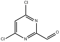 4,6-DICHLORO-2-PYRIMIDINECARBOXALDEHYDE Structure