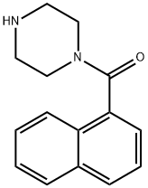 1-Naphthyl(1-piperazinyl)methanone 구조식 이미지