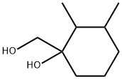 Cyclohexanemethanol, 1-hydroxy-2,3-dimethyl- (9CI) 구조식 이미지