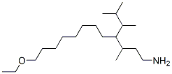 12-ethoxy-3-methyl-4-(3-methylbutan-2-yl)dodecan-1-amine 구조식 이미지