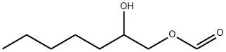 2-hydroxyheptyl formate Structure