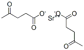 Pentanoic acid, 4-oxo-, strontium salt Structure