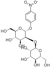 4-Nitrophenyl2-O-(a-D-mannopyranosyl)-a-D-mannopyranoside Structure