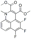 4,5,6-Trifluoro-1-methyl-1H-benzo[de]quinoline-2,3-dicarboxylic acid dimethyl ester 구조식 이미지