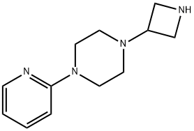 1-(3-AZETIDINYL)-4-(2-PYRIDINYL)-PIPERAZINE Structure