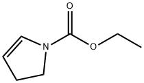 1H-Pyrrole-1-carboxylicacid,2,3-dihydro-,ethylester(9CI) 구조식 이미지