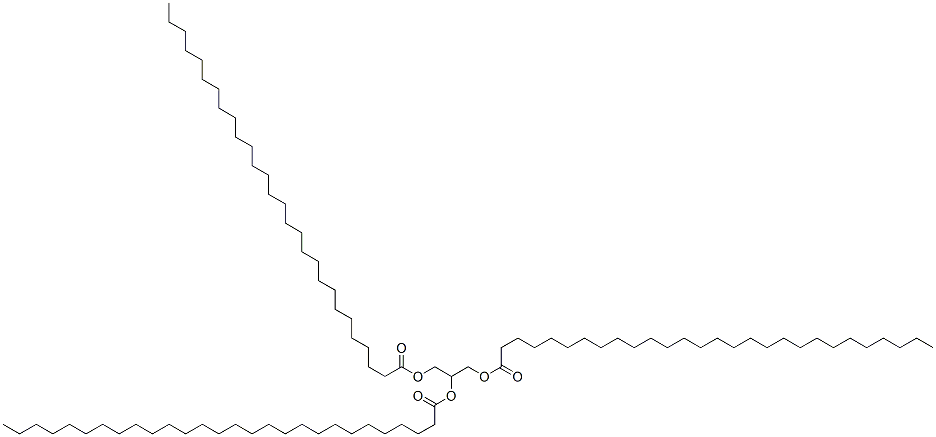 Glycerides, montan-wax Structure