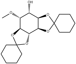 1 2:3 4-DI-O-CYCLOHEXYLIDENE-5-O-METHYL& 구조식 이미지