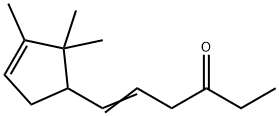 6-(2,2,3-trimethylcyclopent-3-en-1-yl)hex-5-en-3-one 구조식 이미지