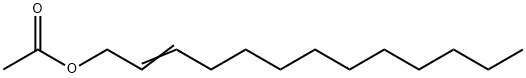 TRANS-2-TRIDECENYL ACETATE Structure