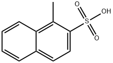 1-Methyl-2-naphthalenesulfonic acid Structure