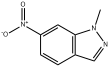 1-METHYL-6-NITRO-1H-INDAZOLE Structure