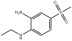 N1-ethyl-4-(Methylsulfonyl)benzene-1,2-diaMine Structure