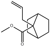 Bicyclo[2.2.1]heptane-7-carboxylic acid, 7-(2-propenyl)-, methyl ester (9CI) Structure