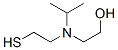 Ethanol, 2-[(2-mercaptoethyl)(1-methylethyl)amino]- (9CI) Structure